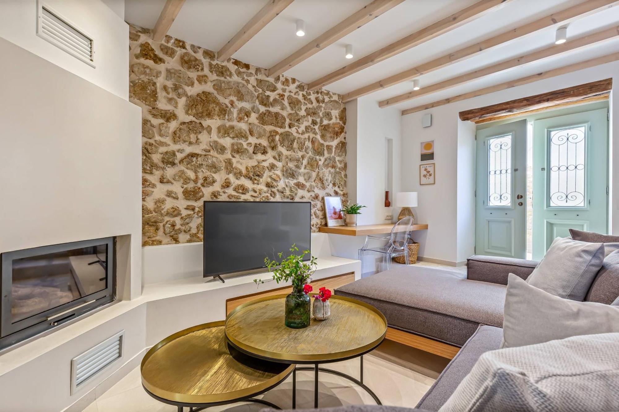 Courtyard Cottage Corfu Lákones エクステリア 写真