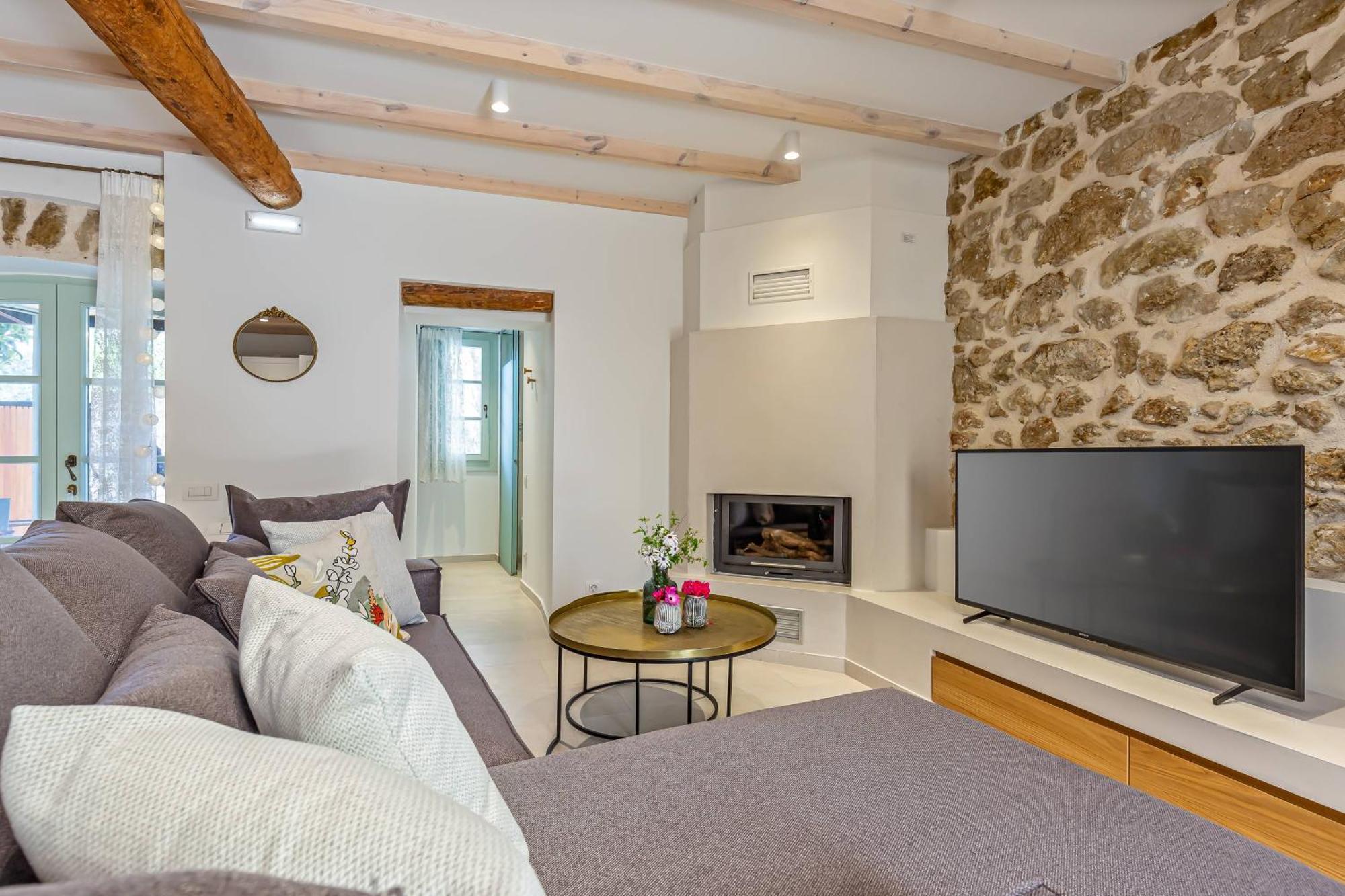 Courtyard Cottage Corfu Lákones エクステリア 写真