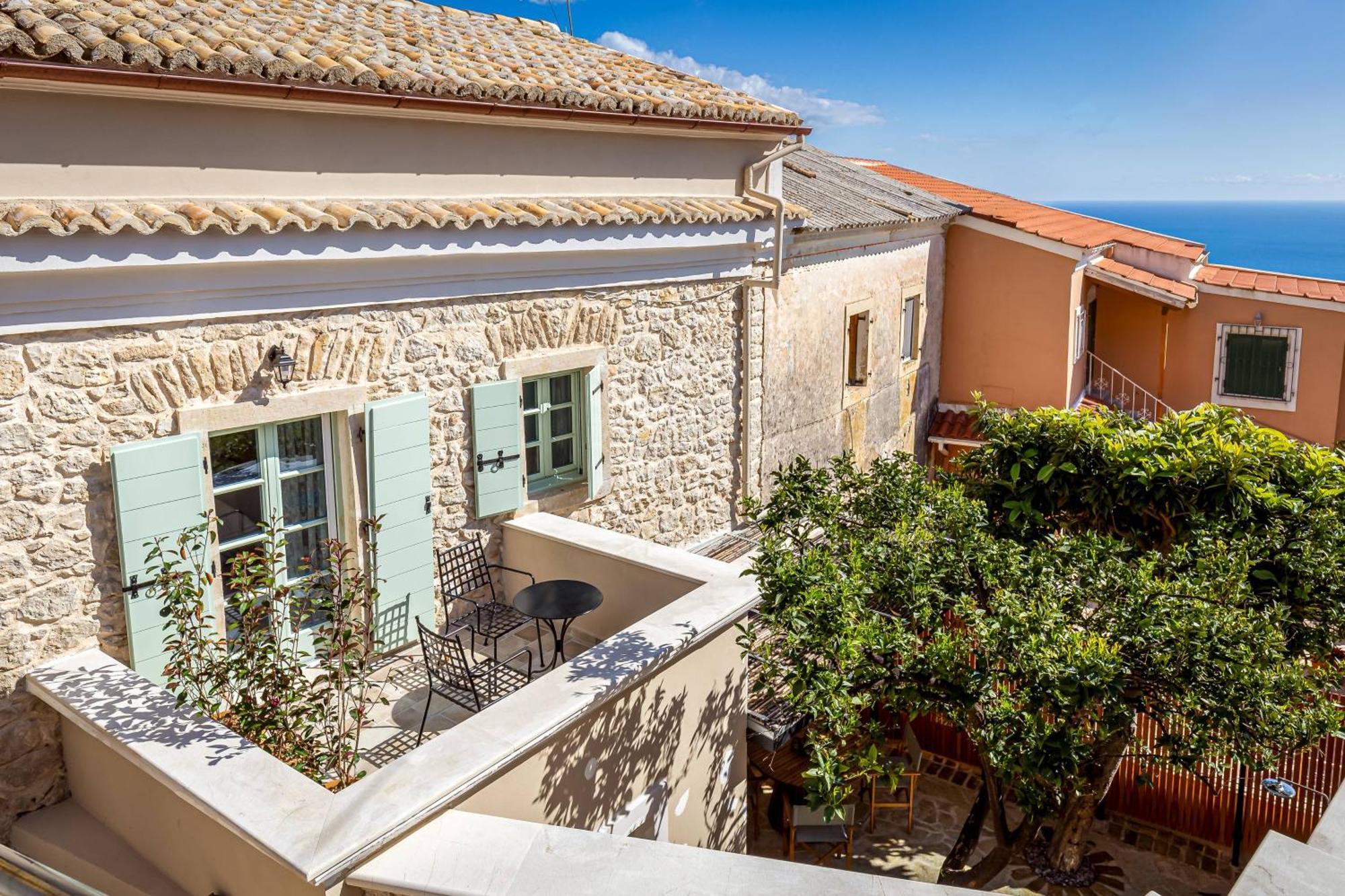 Courtyard Cottage Corfu Lákones エクステリア 写真